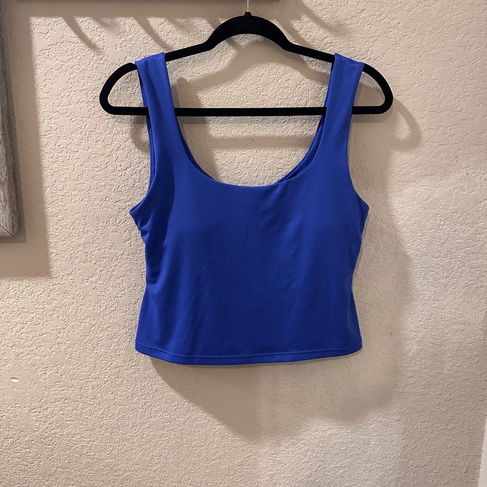 Fabletics Women's Oasis Twist Built In Bra Tank - Picture 4 of 5